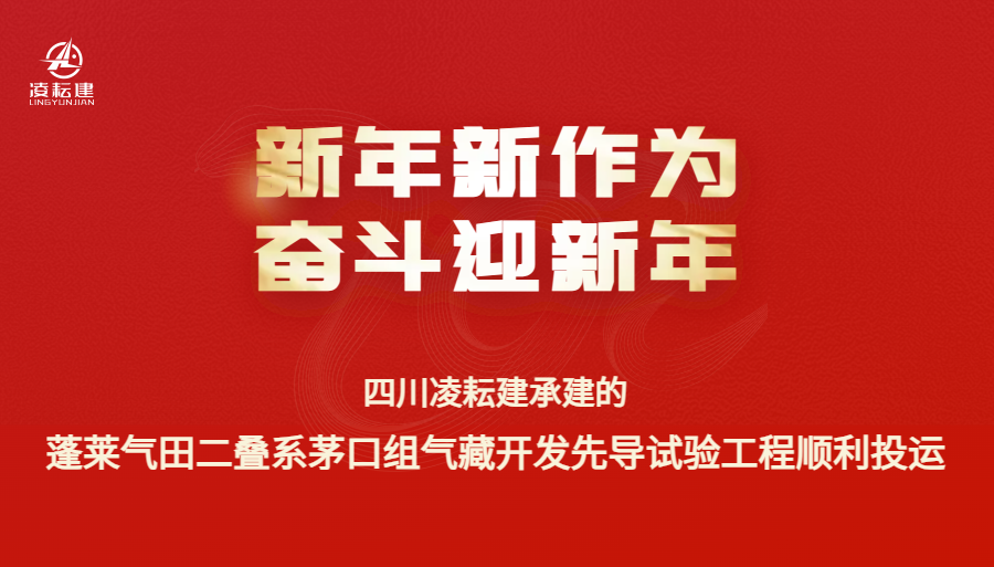 新年开局新作为|蓬莱气田二叠系茅口组气藏开发先导试验工程顺利投产！